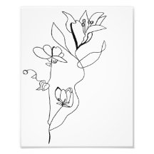 単純なフローラプリント