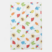 単純な夏 キッチンタオル (縦)