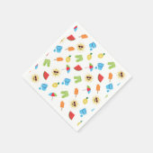 単純な夏 スタンダードカクテルナプキン (角)