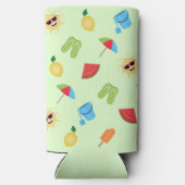 単純な夏 スリム缶クーラー (裏面)