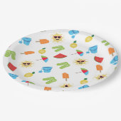 単純な夏 ペーパープレート (アングル)