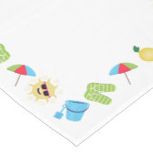 単純な夏 ミディアムテーブルランナー (コーナー)