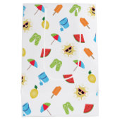 単純な夏 ミディアムペーパーバッグ (裏面)