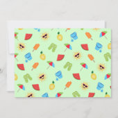 単純な夏 招待状 (正面)