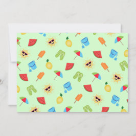 単純な夏 招待状