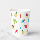 単純な夏 紙コップ (右)