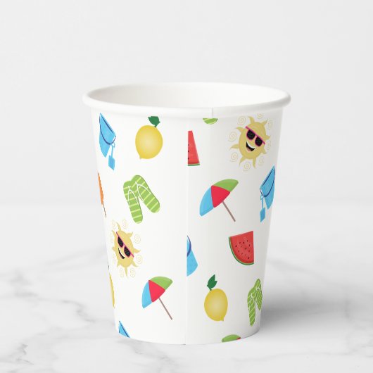 単純な夏 紙コップ (右)