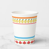 単純な夏 紙コップ (裏面)