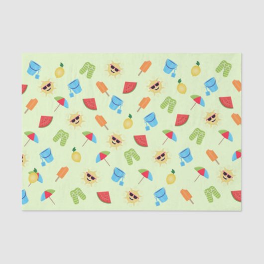 単純な夏 薄葉紙 (正面)