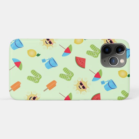単純な夏 Case-Mate iPhoneケース (裏面(横))