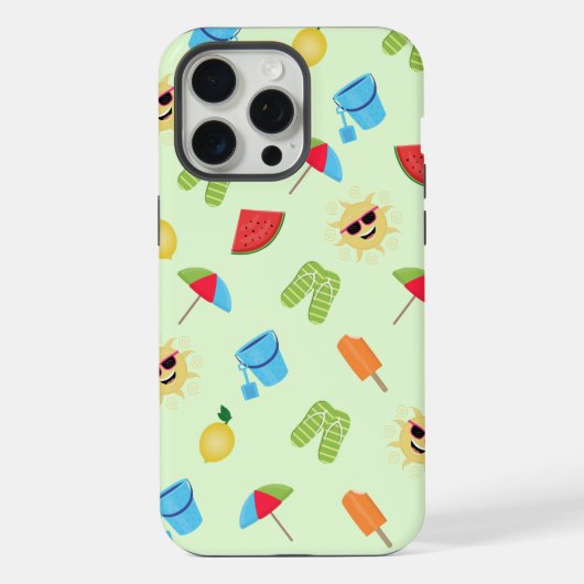 単純な夏 iPhoneケース (裏面)