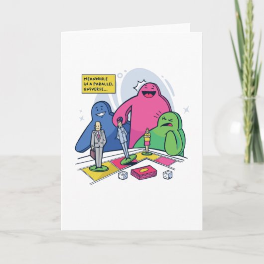 単純な宇宙 カード (正面)