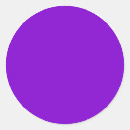 単純な紫無地の色 ラウンドシール