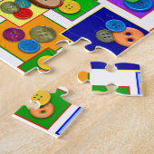 単純な裁縫 ジグソーパズル (側面)