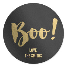 単純にダッシュハロウィーンギフトラベルシール