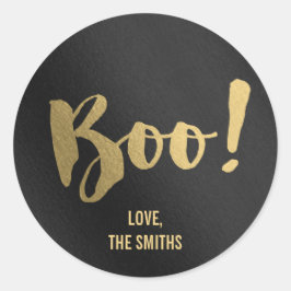 単純にダッシュハロウィーンギフトラベルシール ラウンドシール