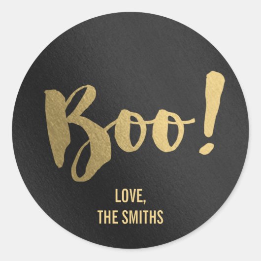 単純にダッシュハロウィーンギフトラベルシール ラウンドシール (正面)