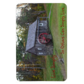 単純に古い工場を生きる マグネット (縦)