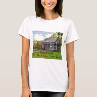 単純に古い工場を生きる Tシャツ