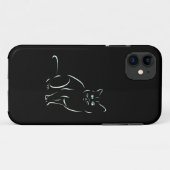 単純に白い子ネコ Case-Mate iPhoneケース (裏面(横))