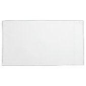 単純に白のペアのキングピローケース 枕カバー (正面右)