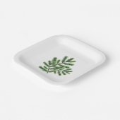 単純に緑を松に ペーパープレート (傾斜あり)