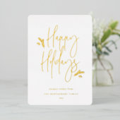 単純フェスティバルスクリプト 箔シーズンカード (立ち正面)