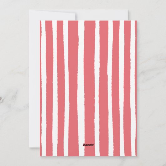 単純モダンなフォトバレンタインデー シーズンカード (裏面)