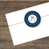 単純化されたスノーフレークスブルー差出人住所 ラベル