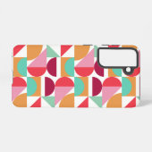 単純化された幾何学的サムスンS21電話ケース SAMSUNG GALAXYケース (裏面横)