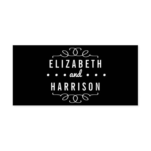 単純化エレガントと セルフインキングスタンプ (デザイン)