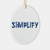 単純化 セラミックオーナメント (右)