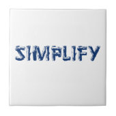 単純化 タイル (正面)