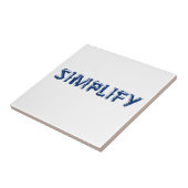 単純化 タイル (側面)