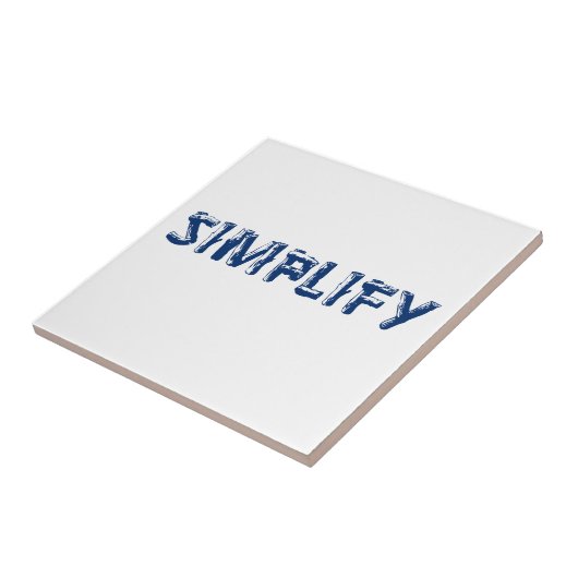 単純化 タイル (側面)