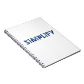 単純化 ノートブック (右側)