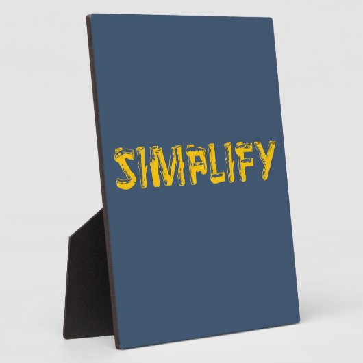 単純化 フォトプラーク (側面)