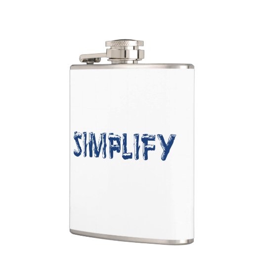 単純化 フラスク (左)