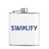 単純化 フラスク (正面)