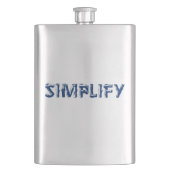 単純化 フラスク (正面)