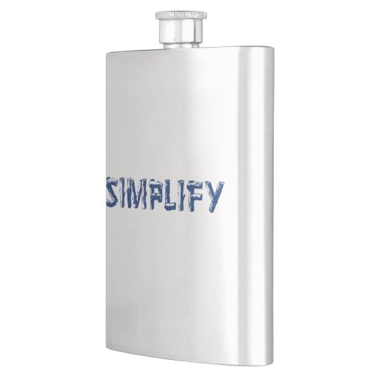 単純化 フラスク (左)