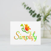 単純化 ポストカード (スタンド正面)