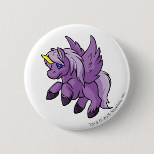 単紫色 缶バッジ