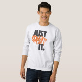 単絵を描に スウェットシャツ (正面フル)