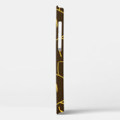 単線スケッチ顔パターン Case-Mate iPhoneケース (裏面 / 左)