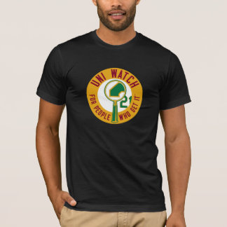 単腕時計: 金ゴールドの拡大鏡 Tシャツ