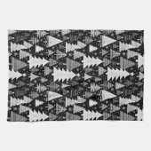 単色のクリスマス キッチンタオル (横)