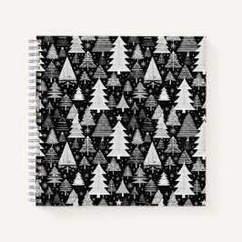 単色のクリスマス ノートブック