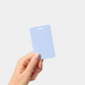 単色のプレーンなペリウィンクルライトブルー バッジ (Handheld)