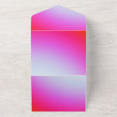 単色の招待状 発表 カード (外側)